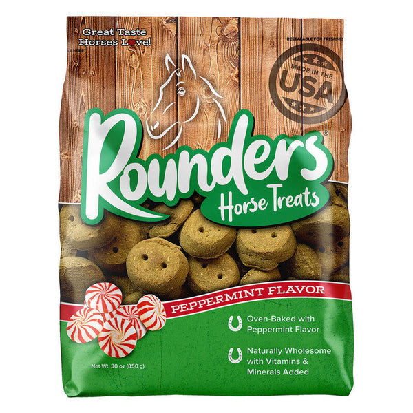 Blue Seal Rounders Mint Horse Treats 30 oz